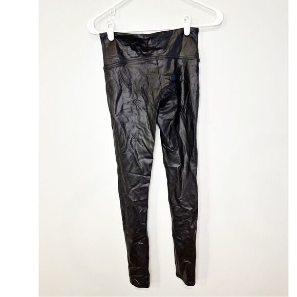 Spanx faux leather leggings black - Picture 3 of 4